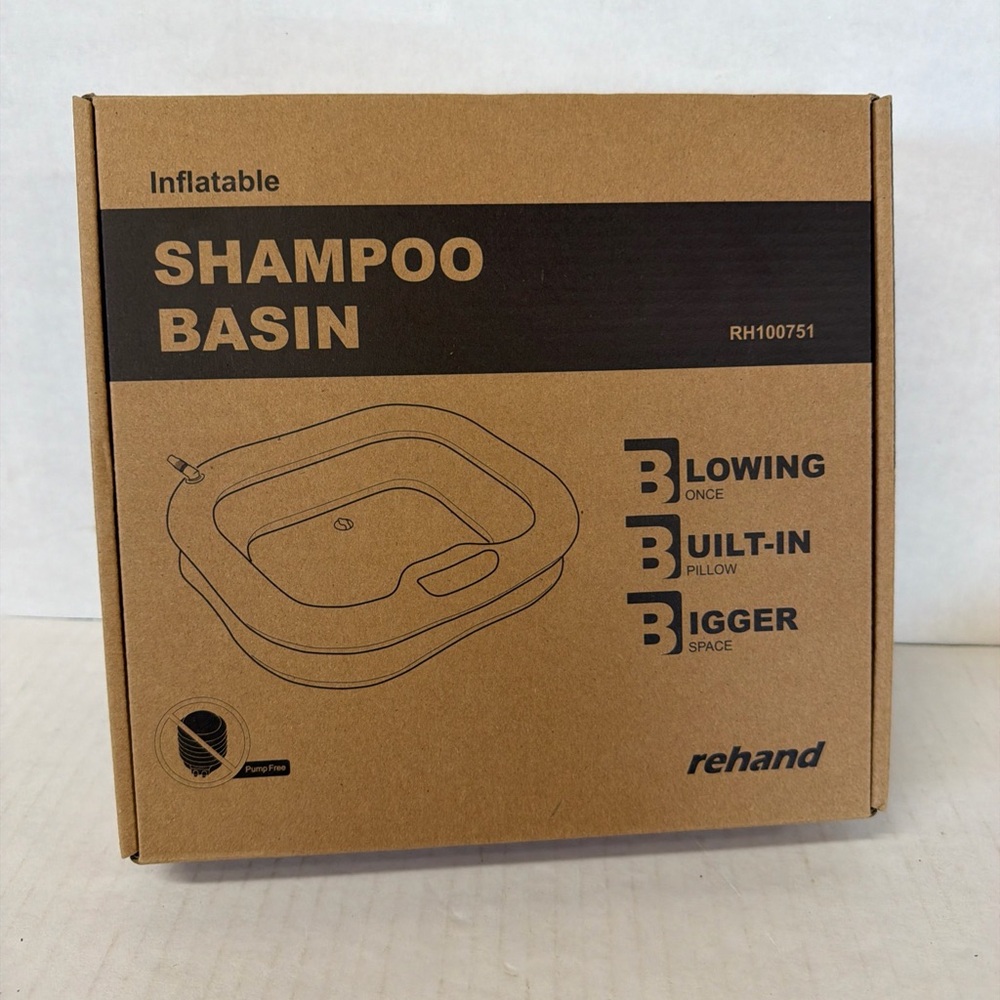 Rehand Inflatable Shampoo Basin